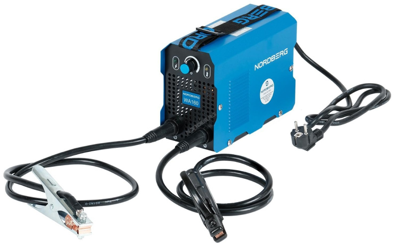 Сварочный инверторный аппарат MMA, 220V NORDBERG WA160