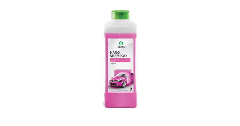 Моющее средство для помещений и автомобилей "Nano Shampoo" (канистра 1 л) 136101