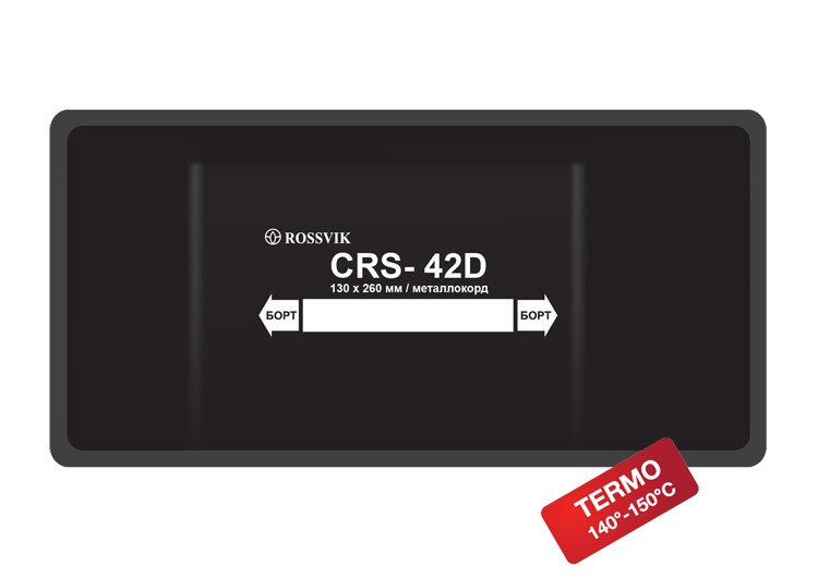 Пластырь CRS-42d 130х260мм (термопресс)