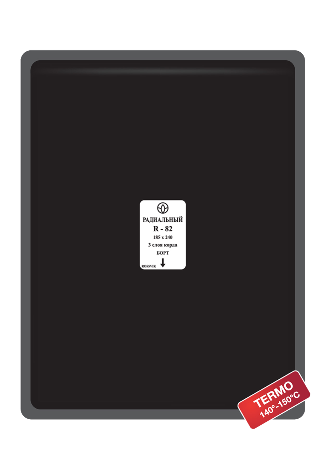 Пластырь RS-82 185х240 (термопресс) 