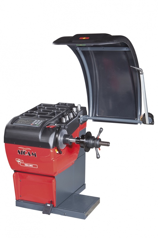 Балансировочный станок с автоматическим вводом трех параметров Sicam SBM 265AW