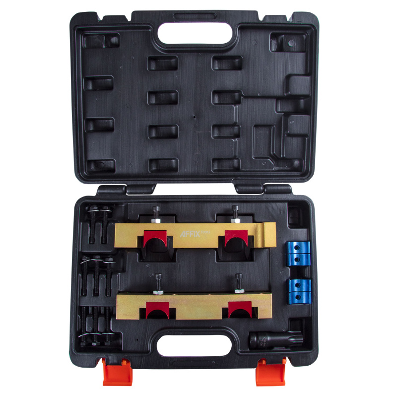 AFFIX Набор фиксаторов распредвала / коленвала, MB, кейс, 15 предметов AF10321315C
