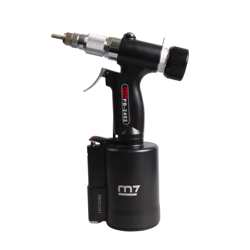 ПНЕВМОГИДРАВЛИЧЕСКИЙ ЗАКЛЕПОЧНИК ДЛЯ РЕЗЬБОВЫХ ЗАКЛЕПОК М4 - М10 MIGHTY SEVEN PB-2402