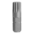 KING TONY Вставка (бита) торцевая 1/4", SPLINE, М10, L = 25 мм 102510M
